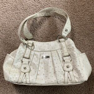Laura Scott Ostrich Bag, new without tags- Pristeen inside and out.